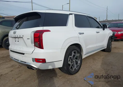 2021 Hyundai Palisade Calligraphy from USA, damaged, VIN KM8R7DHE0MU248219